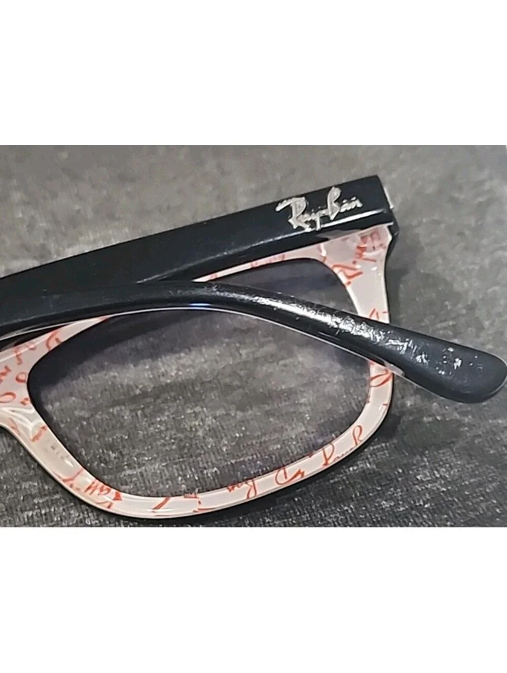 Ray Ban RB5228 5014 Full Rim Black Eyeglasses Frame 50-17 140 BTS